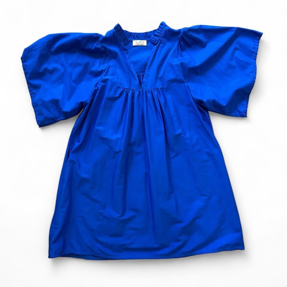 Sofia Made in Italy Vibrant Royal Blue Nicola Dress